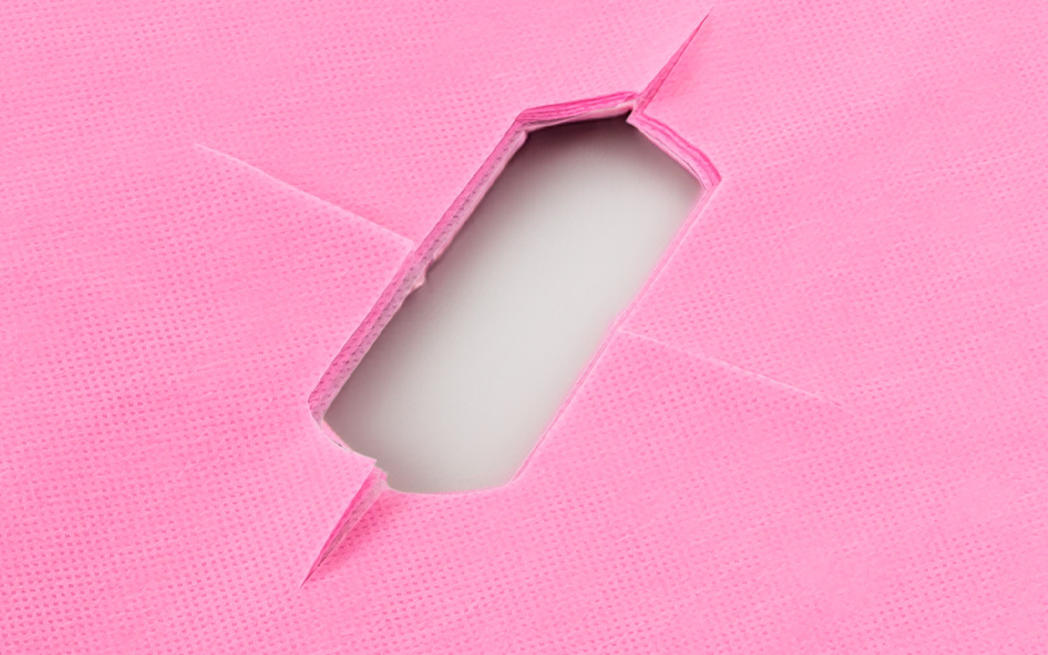 Face Rest Cover with Oval Aperture (3)