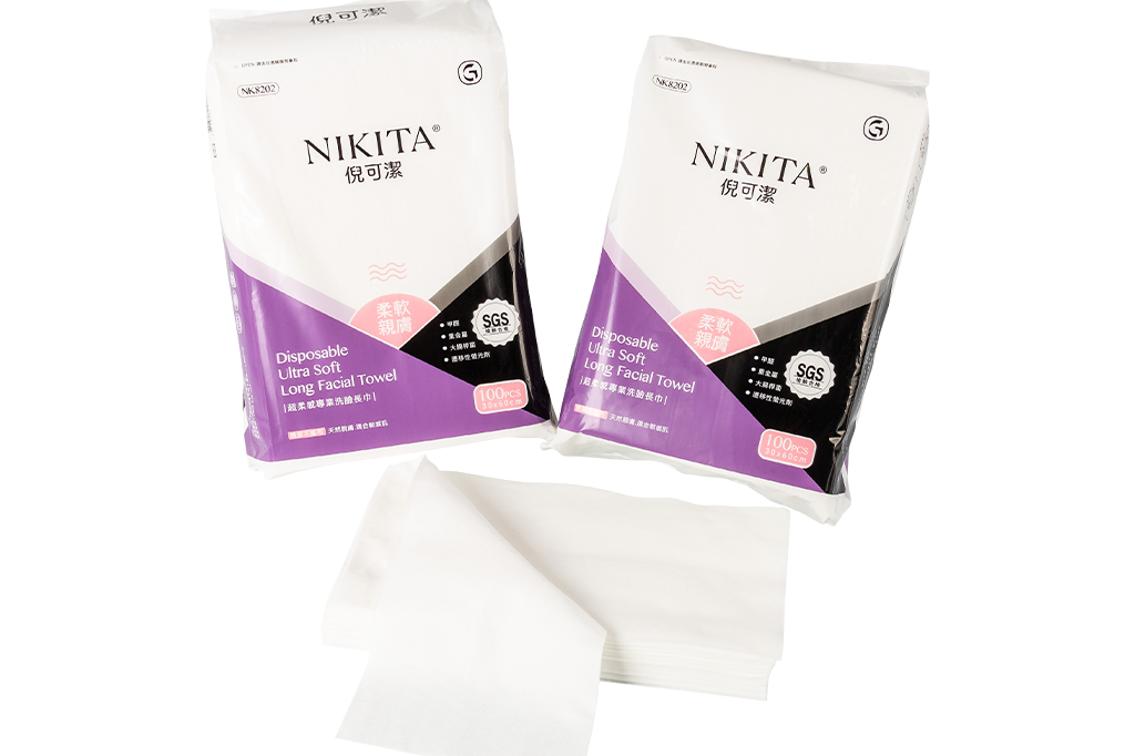 Graminton Disposable Long Face Towel - Soft (1)