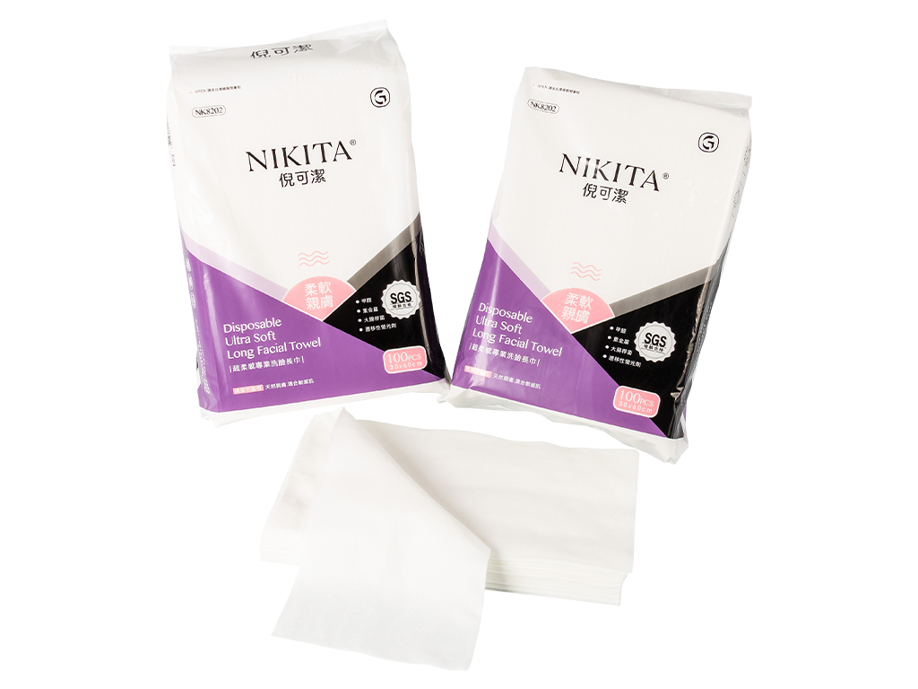 Graminton Disposable Long Face Towel - Soft (1)