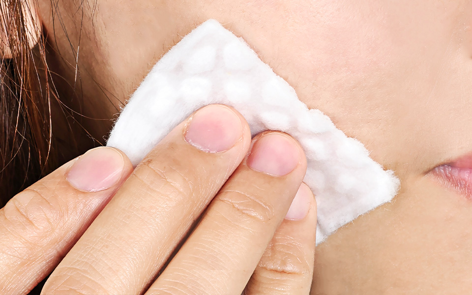 Rhombus Embossed Makeup Pad (6)