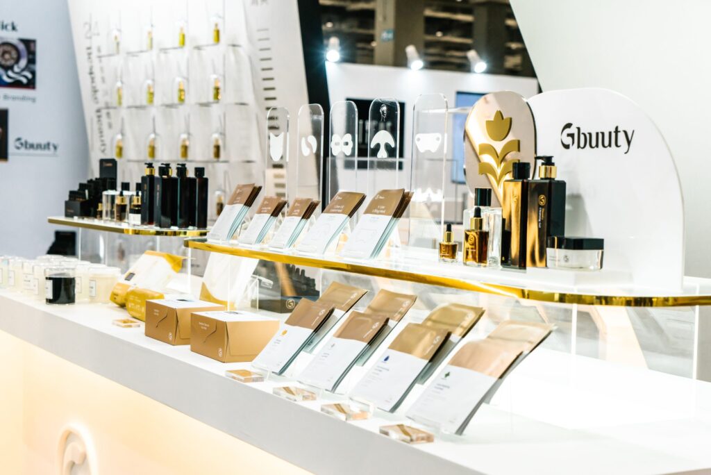 Pameran produk Graminton di Taipei Beauty and Biotech Expo